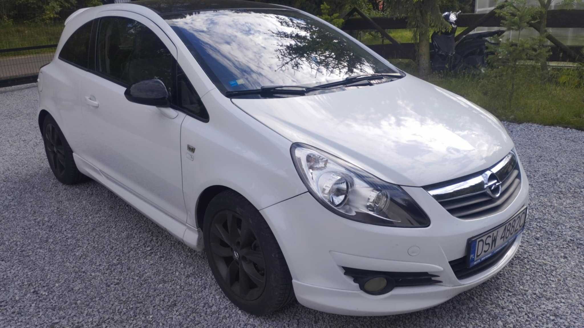 opel corsa d 1.4 wersja limited opc line 2008r maly przebieg