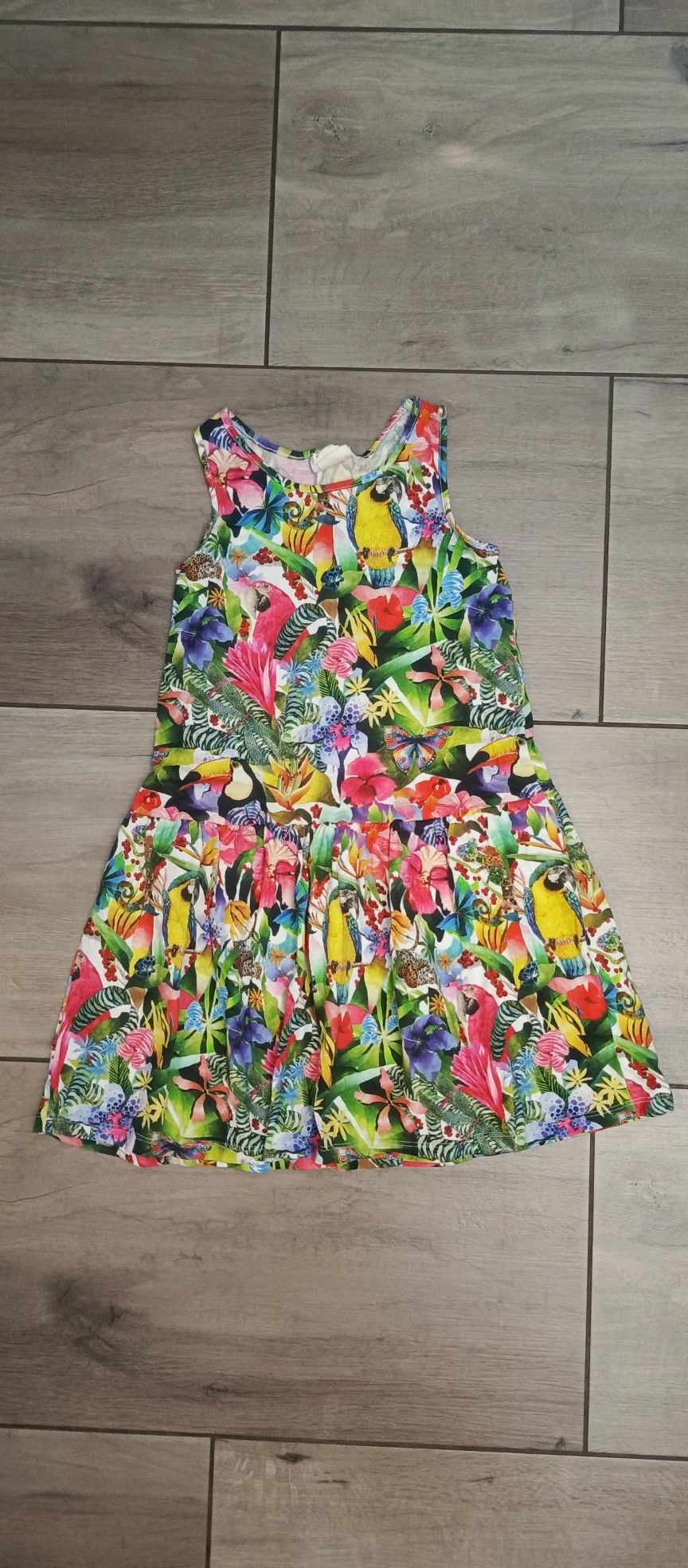 Bawełniana sukienka H&M 122/128