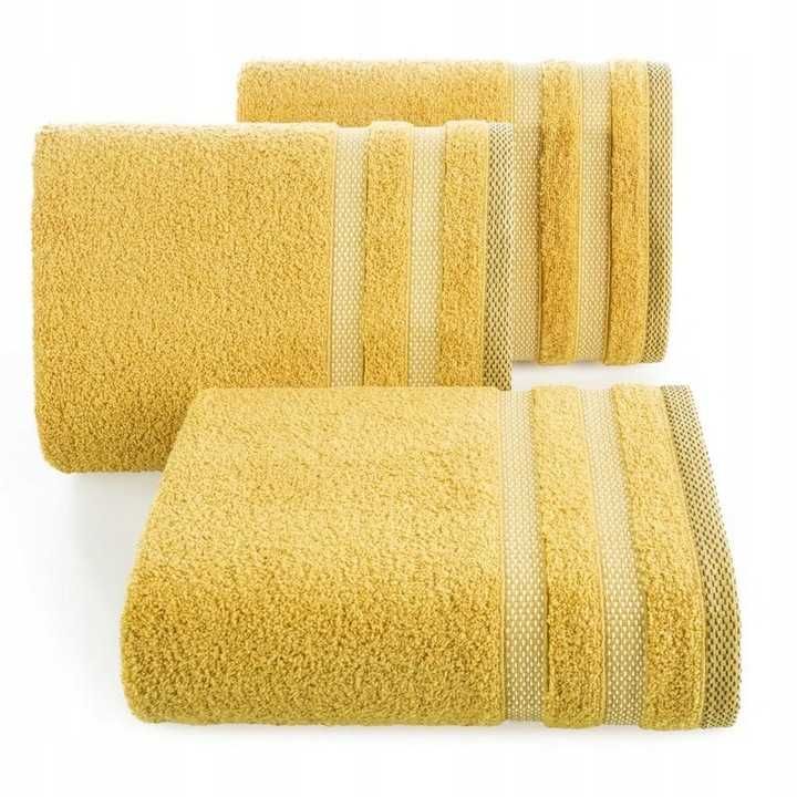 Ręcznik kąpielowy 30x50cm frotte żółty