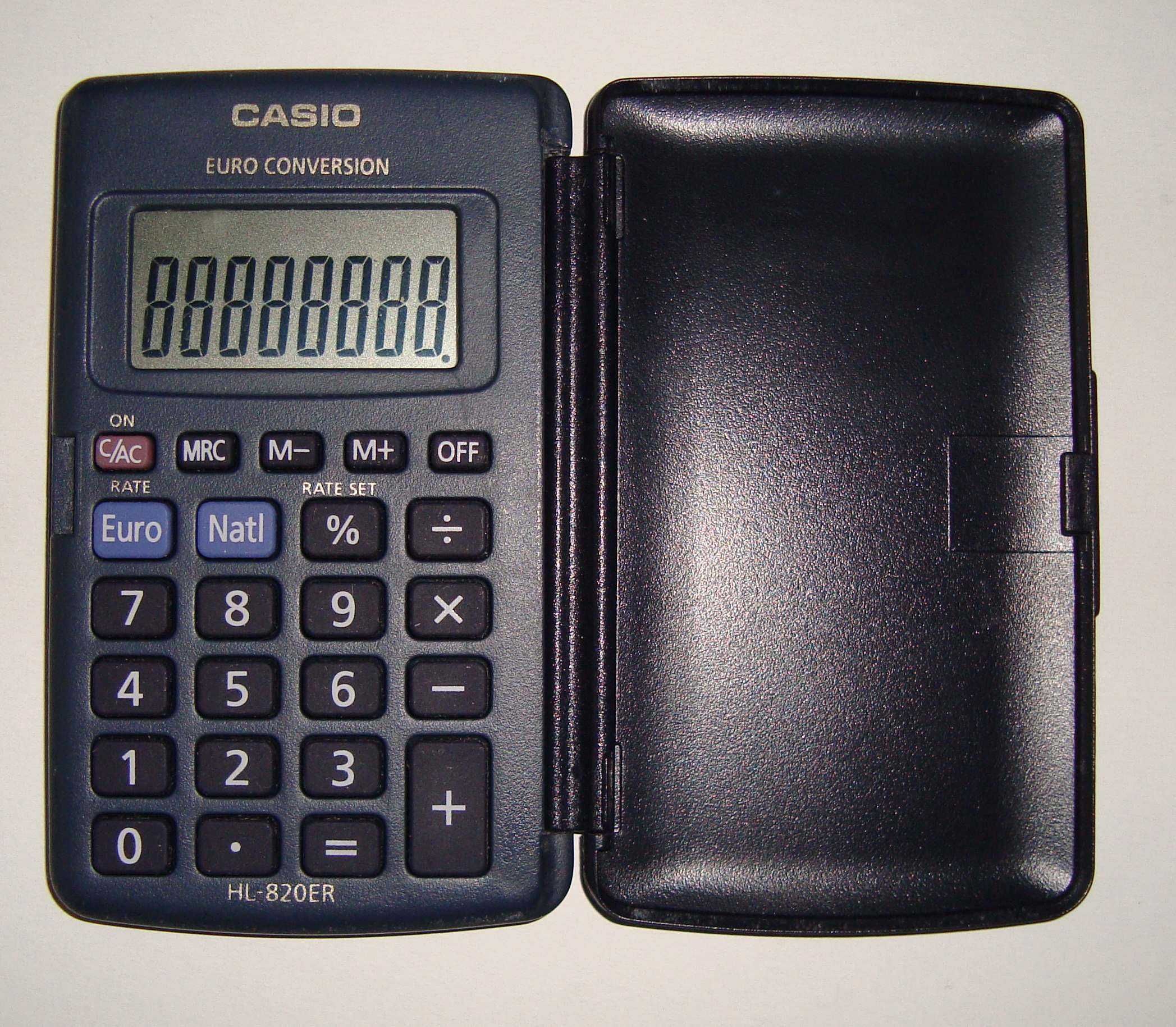 Калькулятор карманный 8-розр. Casio HL-820ER 104х62,5х10 мм Самовівіз