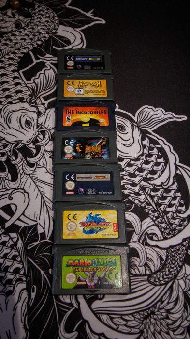 Jogos Gameboy Advance/Nintendo DS/PSP/PS2/PS3