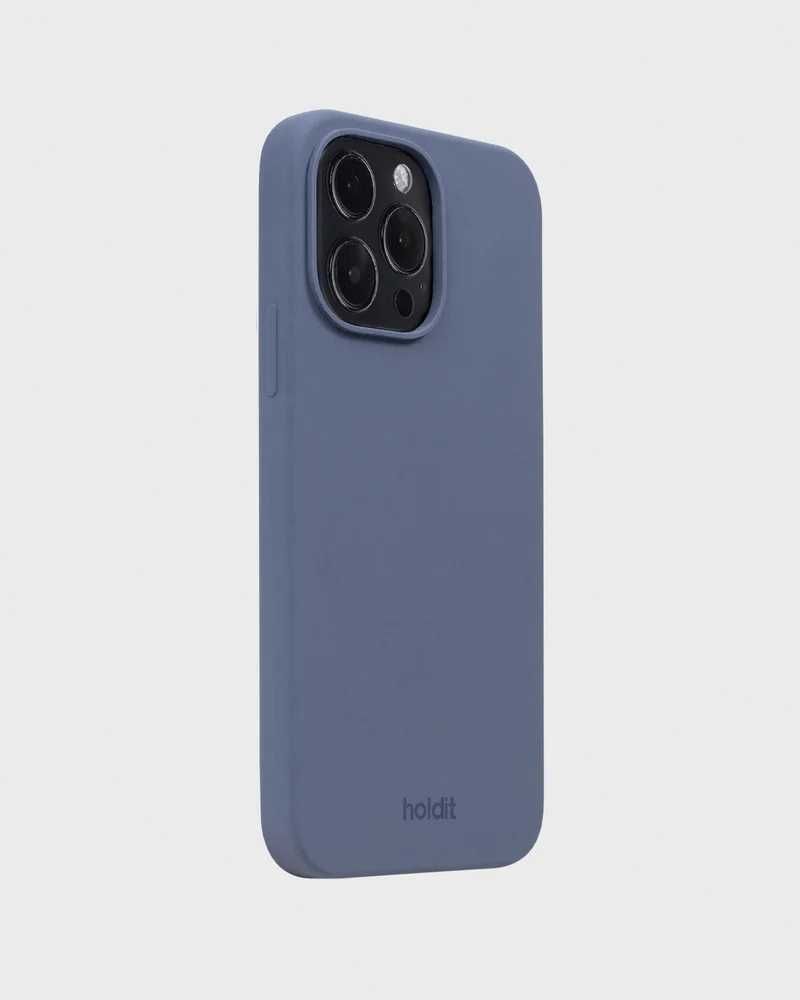 Holdit Silicone Case iPhone 14/13 Pacific Blue