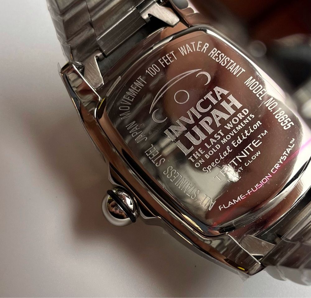 Invicta 18655, invicta lupah, чоловічий годинник з зеленим циферблатом