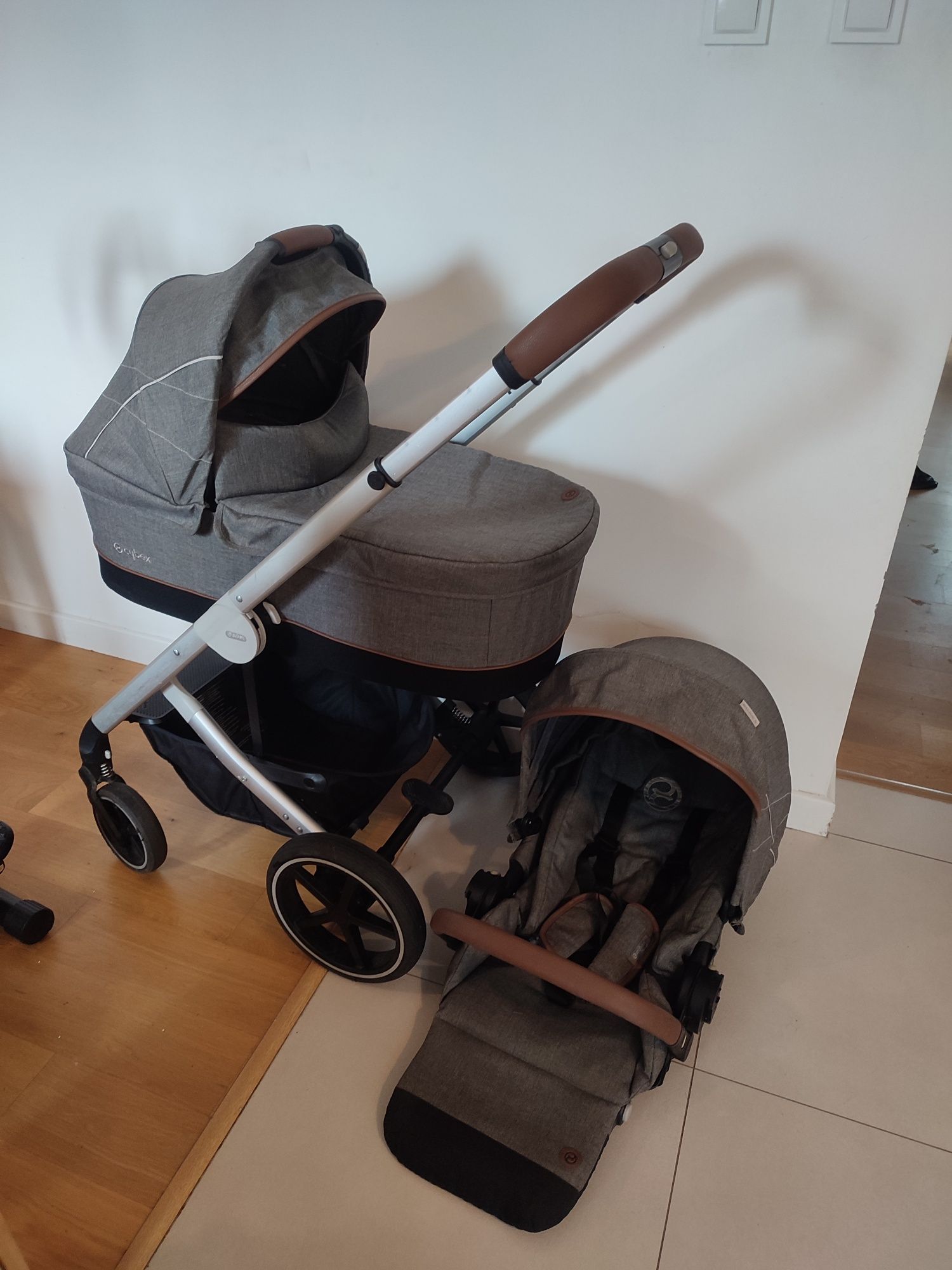 Wózek Cybex Balios lux 2w1 używany - Warszawa Wola - ODBIÓR OSOBISTY