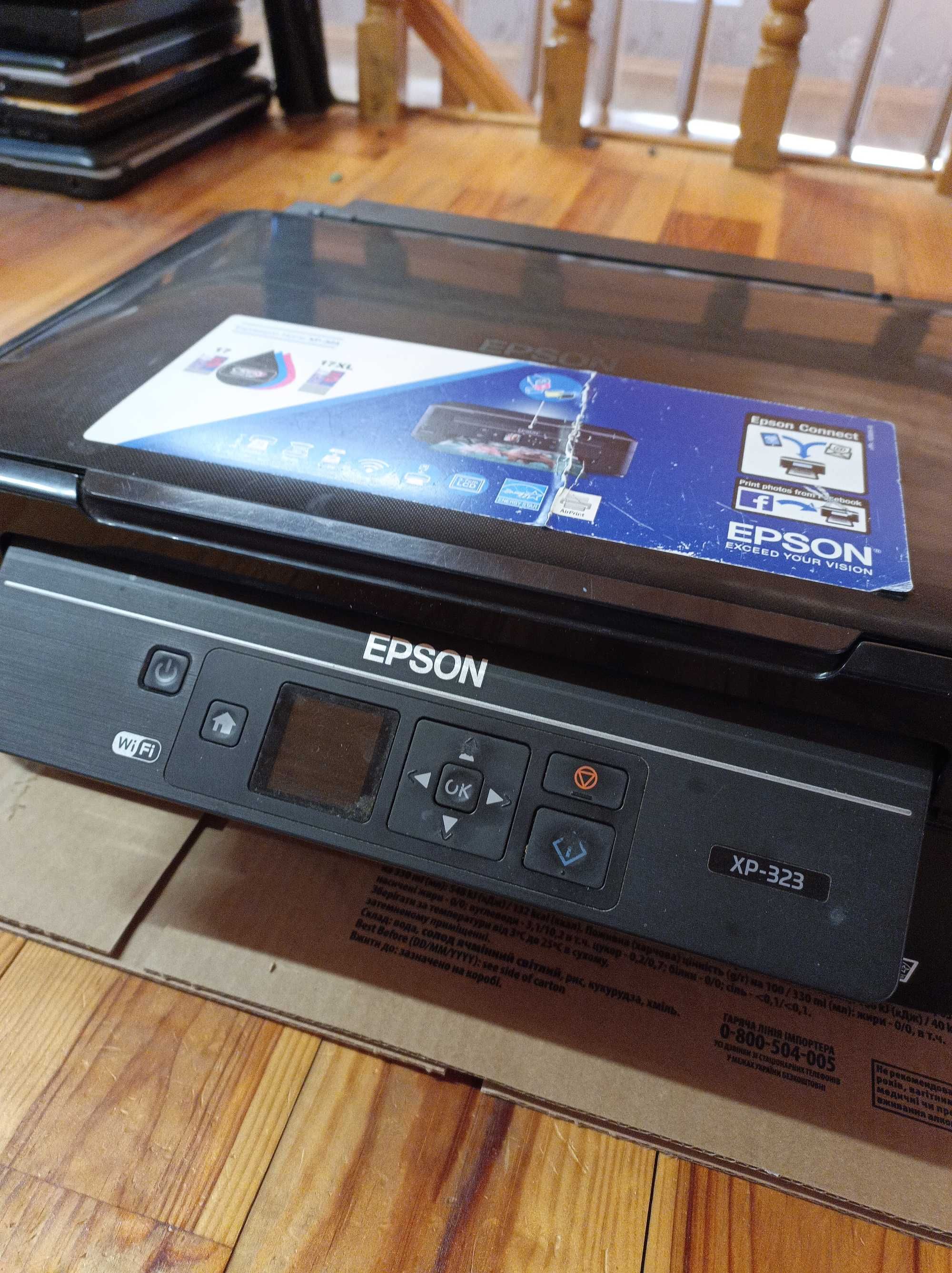 БФП Epson XP-323 (принтер/мфу/сканер/ксерокс)