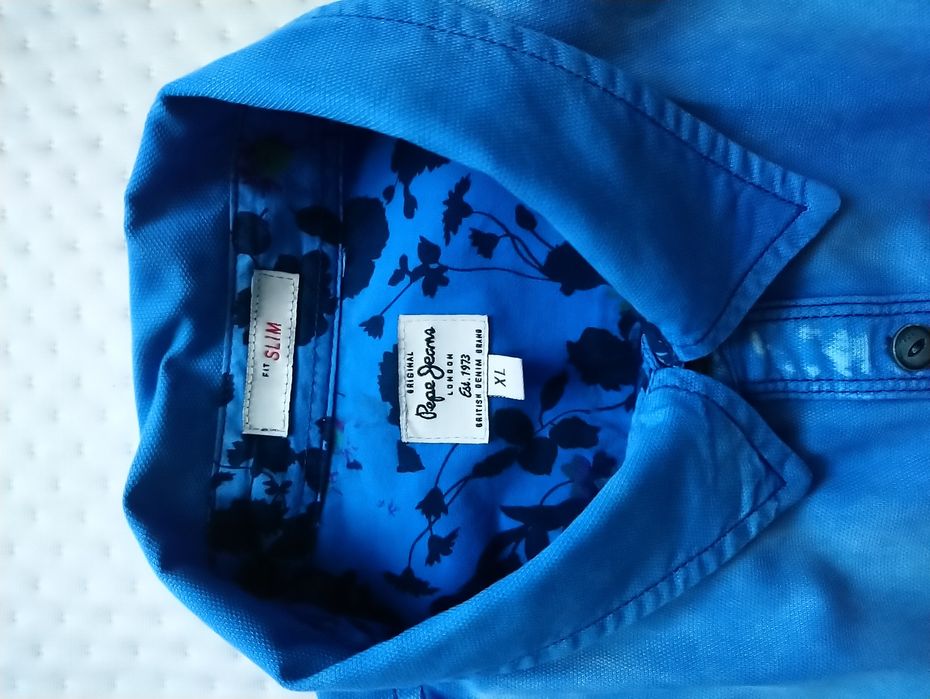 Подарунок для чоловіка сорочка джинсова XL Pepe Jeans