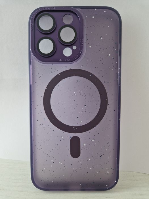 Tel Protect Magnetic Splash Frosted Case do Iphone 15 Pro Fioletowy