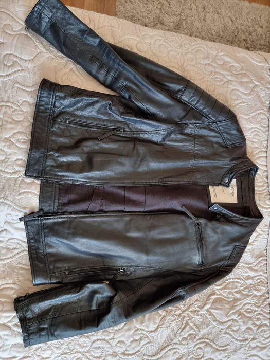 Kurtka skórzana męska w rozmiarze l
