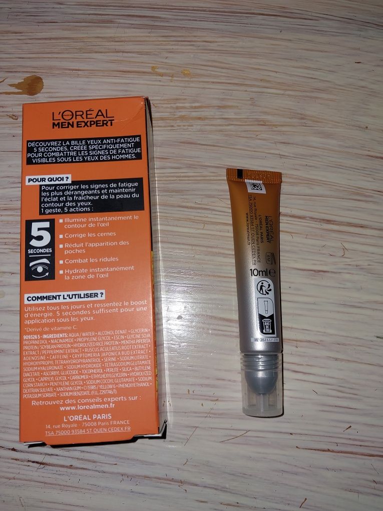 Loreal men expert hydra energetic po oczy