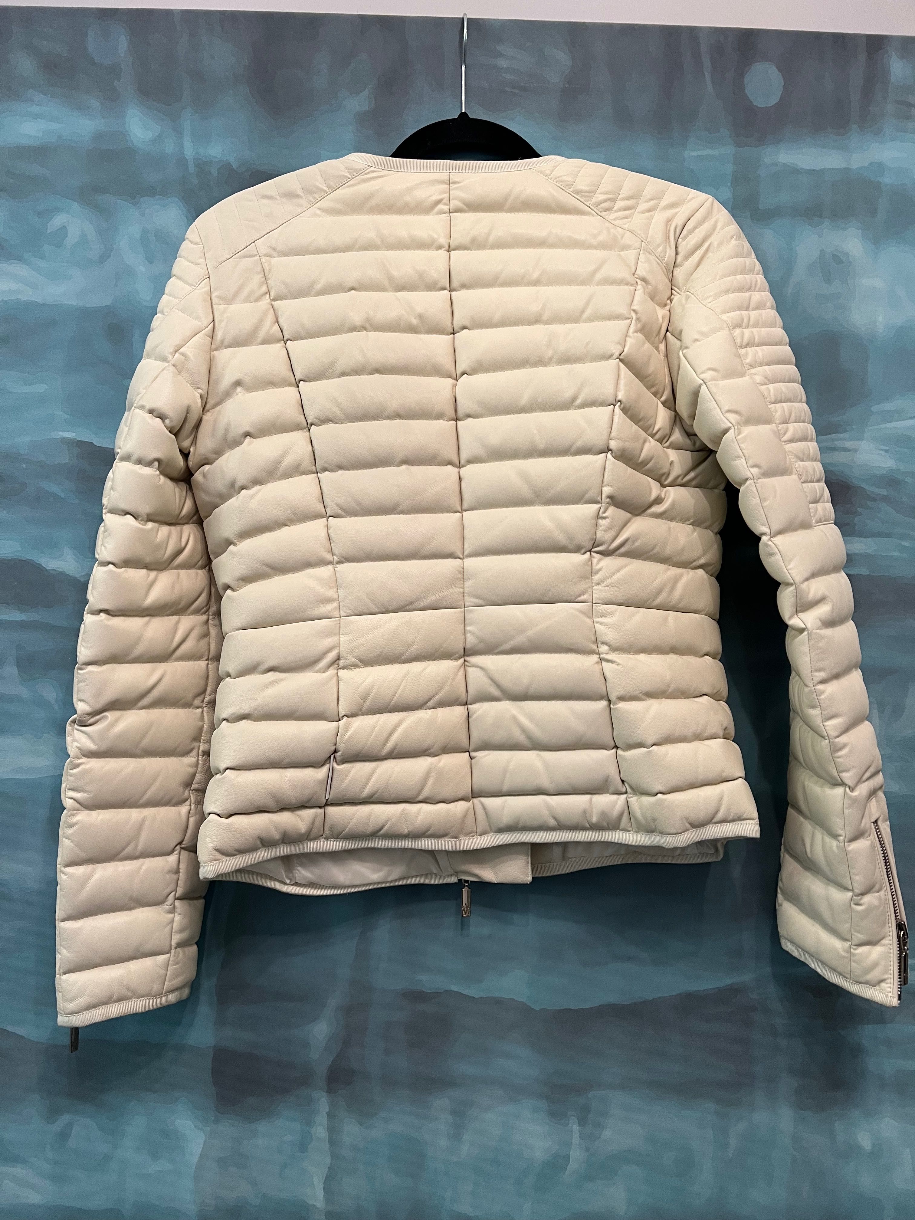 Куртка кожаная Moncler