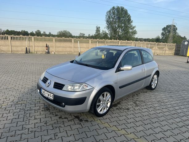 Renault Megane II 1.6 16v niski przebieg Klimatyzacja