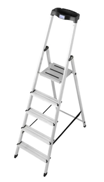 Лестница-стремянка алюминиевая 5 ст. KRAUSE Safety (126337)