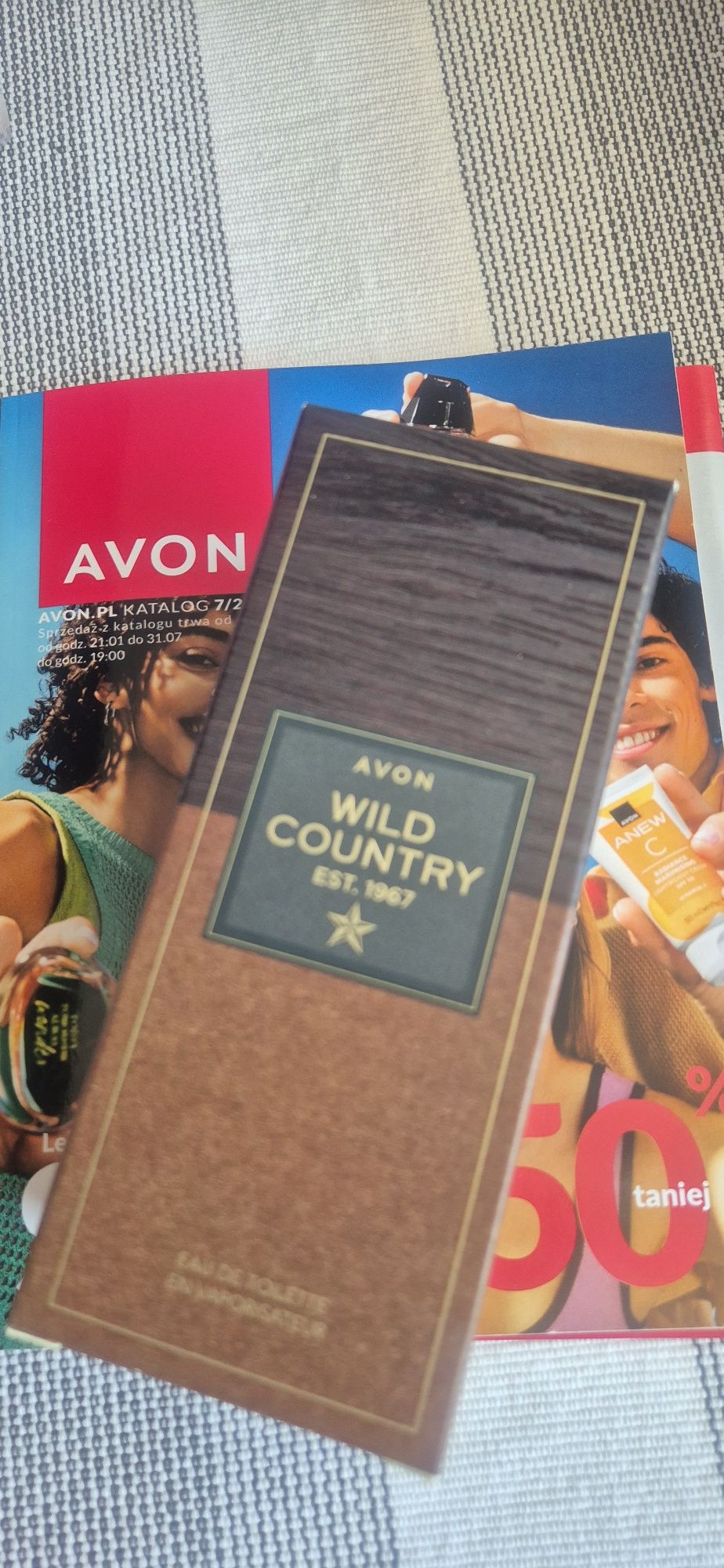 Wild Country woda toaletowa męska 75ml Avon