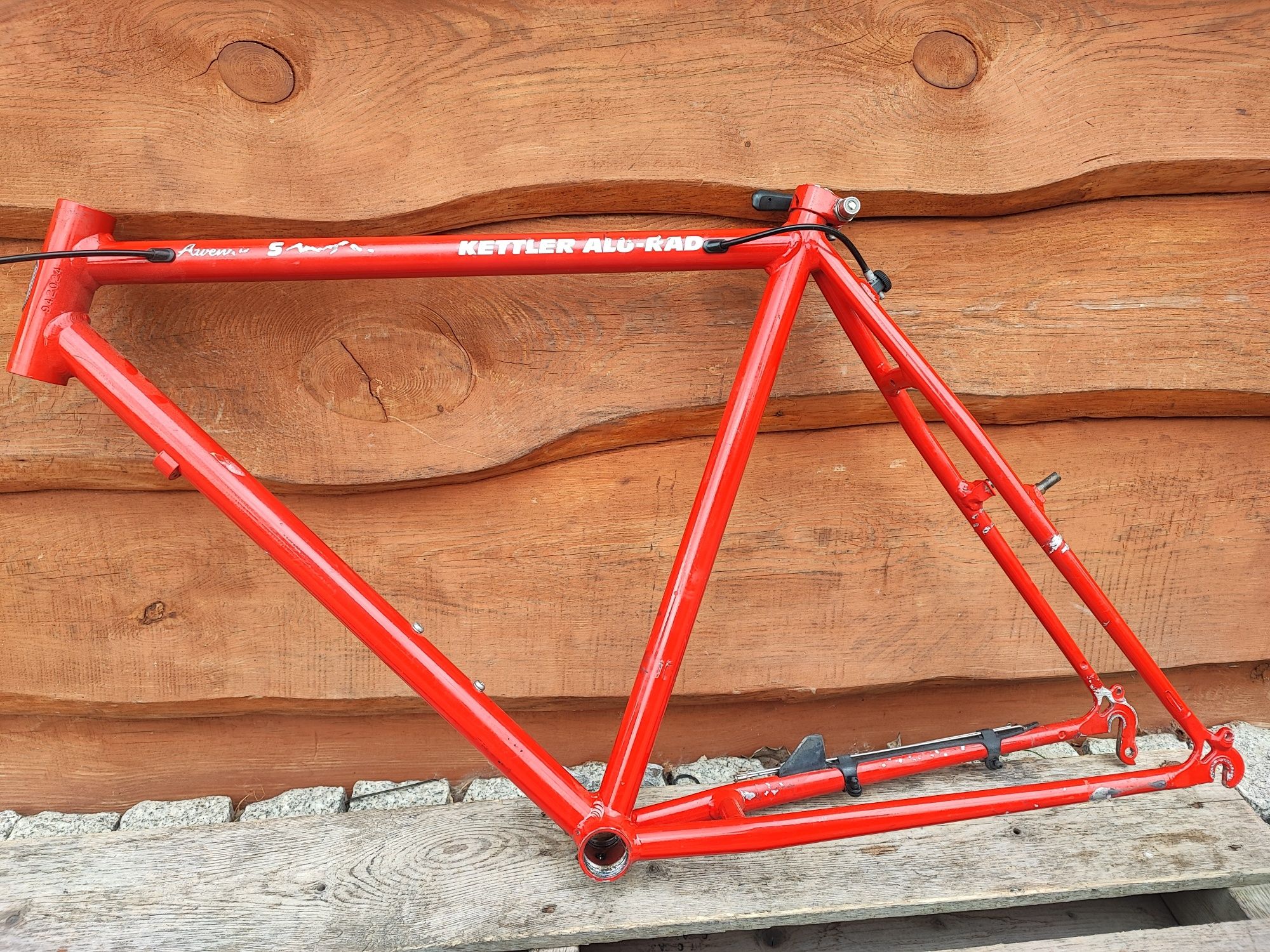Rama rowerowa Kettler Alu-Rad retro mtb 26 Shimano cr-mo