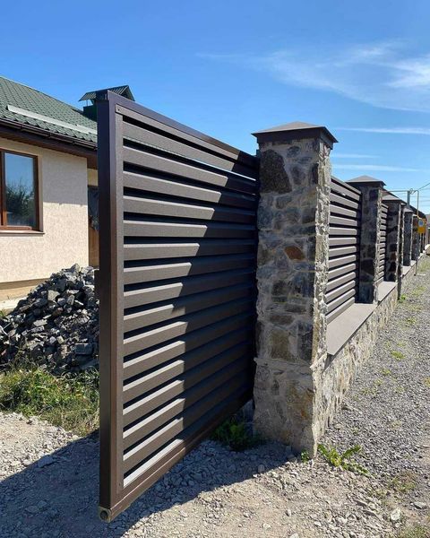 Забор Жалюзи Паркан Ранчо Жалюзі Горизонт