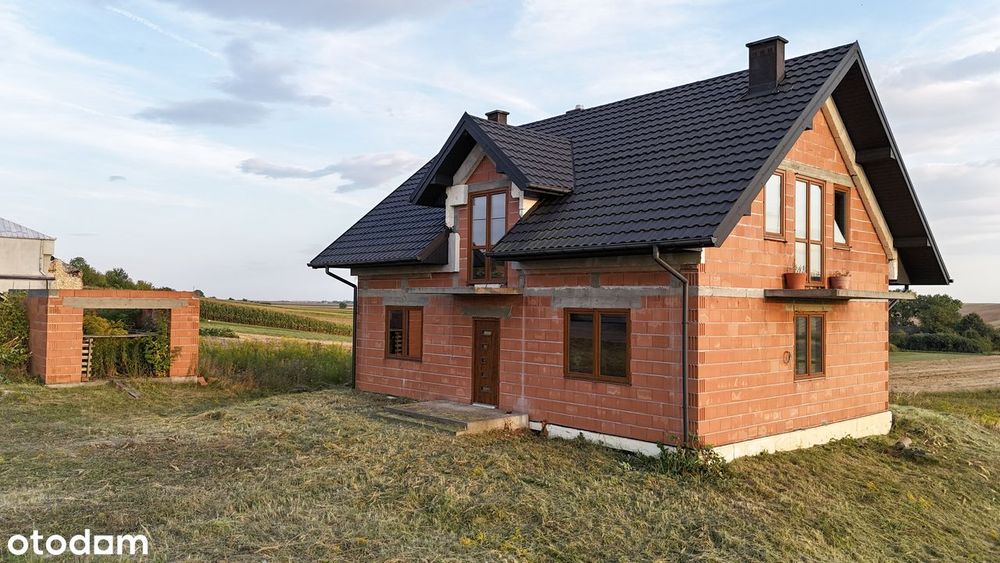 Dom na sprzedaż 135 m2 | 4-pokoje | 1,136 ha | Stan surowy zamknięty