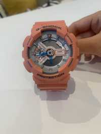 Łososiowy zegarek g-shock