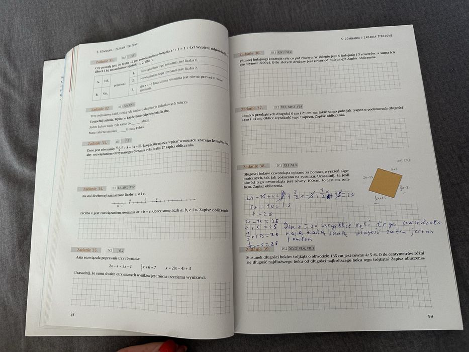 Matematyka przygotowanie do egzaminu ósmoklasisty