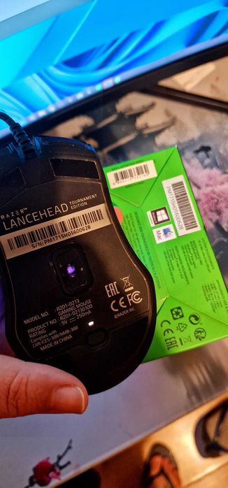 Rato Gaming RAZER Lancehead Tournament Ed. (16000 dpi - Preto)