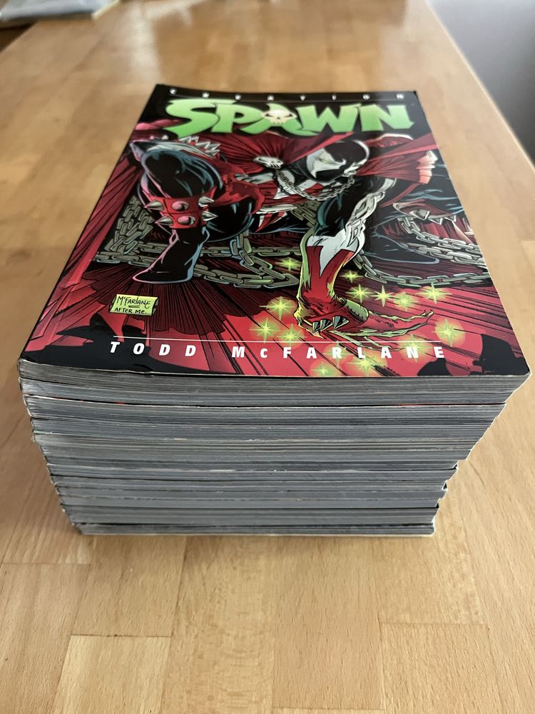 15 x Spawn UK Todd McFarlane Komplet UNIKATY