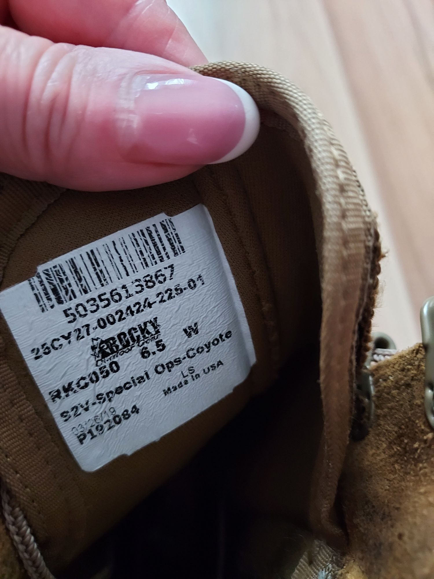 Buty taktyczne Vibram