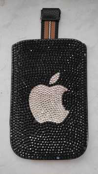 Чехол Iphone 3gs кожа и камни