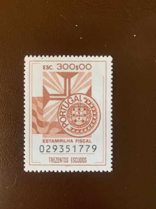 Estampilha fiscal 300$