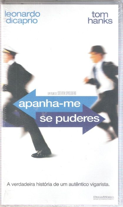 Filme VHS "Apanha-me se Puderes" Novo Original