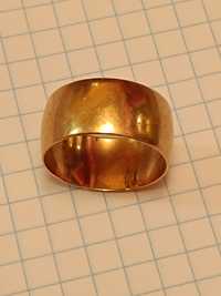 Золотое обручальное старинное кольцо СССР звезда 583 Проба