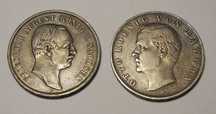 2 x 3 marki 1908 - 1910 Saksonia, Bawaria