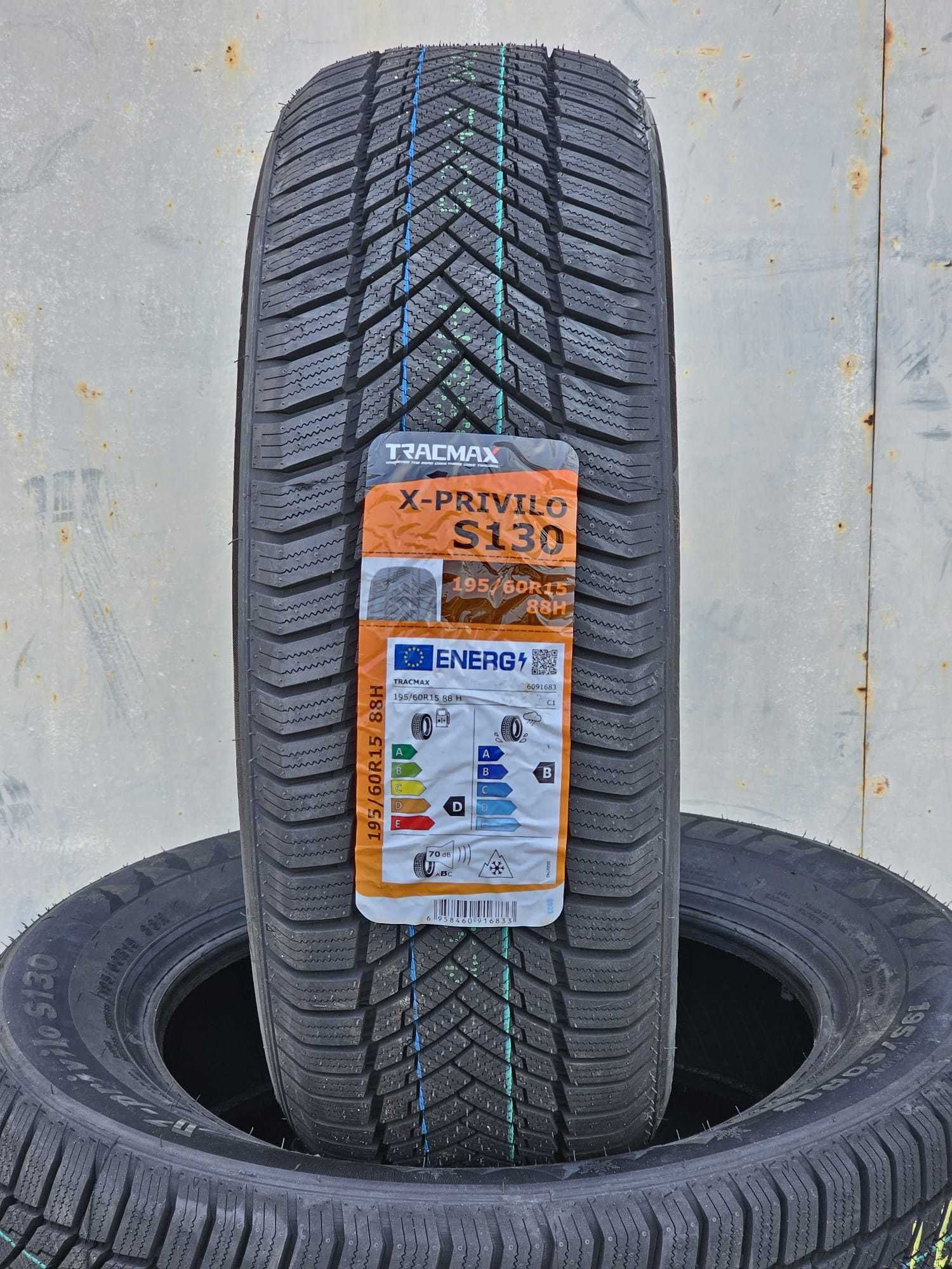 WYPRZEDAŻ -40% !!! 4 nowe opony ZIMOWE 195/60 R15 88H 2024 Tracmax