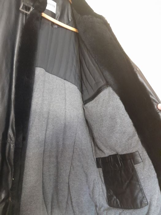 Кожаная куртка ARMANI