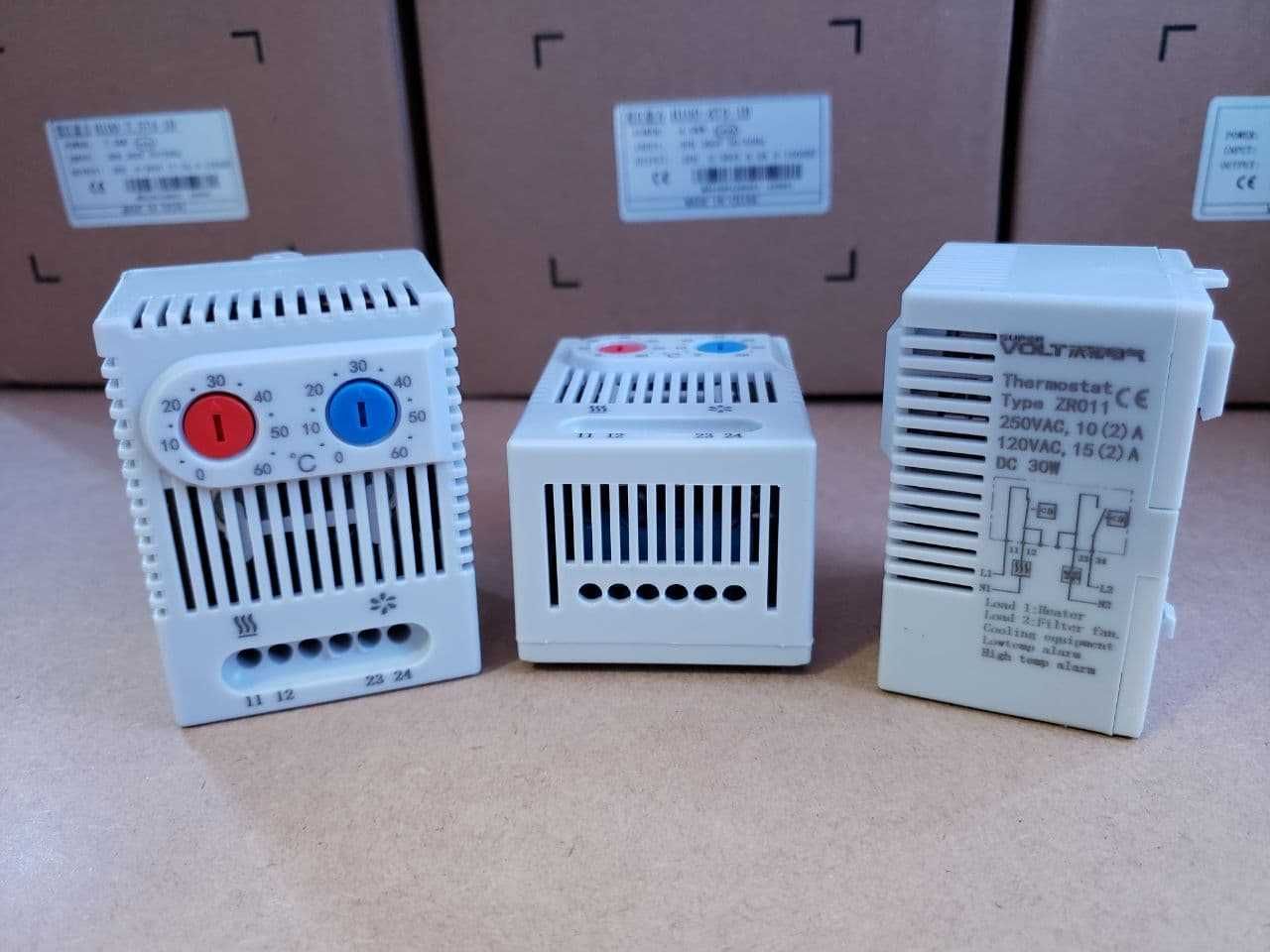 Термостат электромеханический нагрева и охлаждения ZR-011