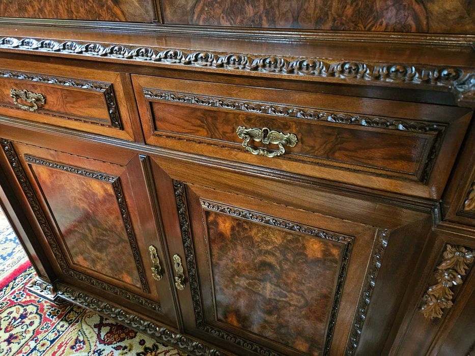 Enorme móvel de sala antigo - óptimo estado geral