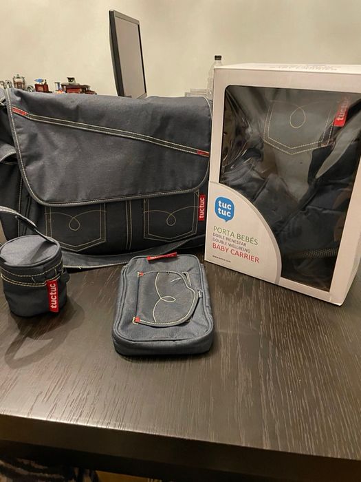 Conjunto mal matrrnidade e marsupio