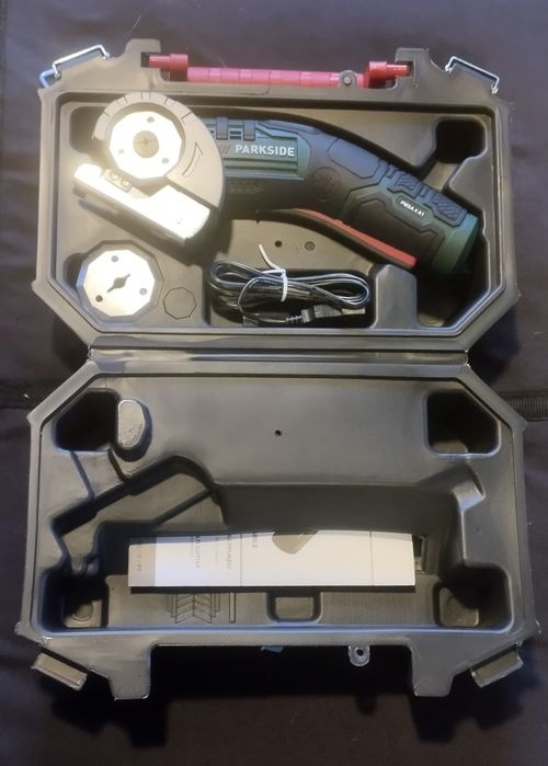 Multi cortador parkside a bateria 4V