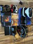 Konsola SONY PS4 1TB + SONY VR + kierownica HORI + gry