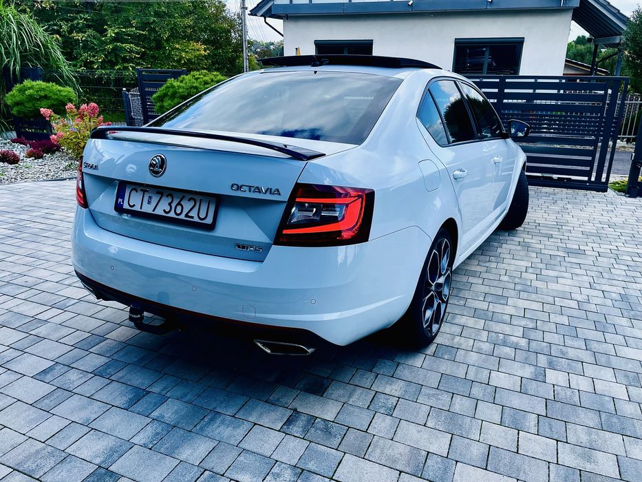 Skoda Octavia 2.0 TSI DSG RS 245, hak, pierwszy właś. , salon Polska