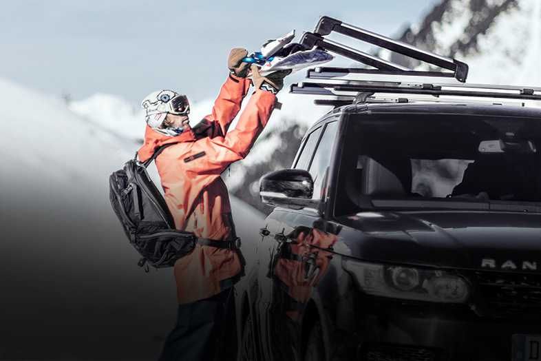 THULE в оренду  прокат багажник Terra Drive кріплення для лиж сноуборд