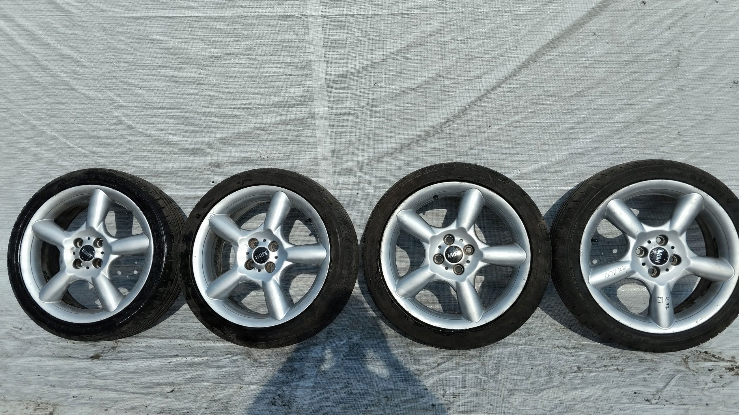 Koła Felgi Aluminiowe Mini Cooper R52 R56 R567"x17" 4x100