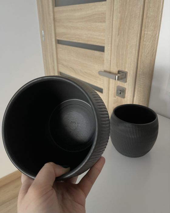 doniczki ozdobne / kamionkowa donica / doniczka ceramiczna / osłona