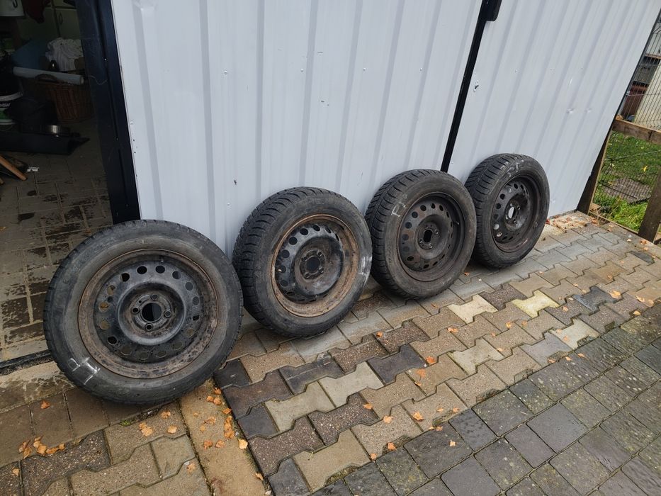 Felgi+opony zimowe 175/65R15 4x100, wysoki bierznik