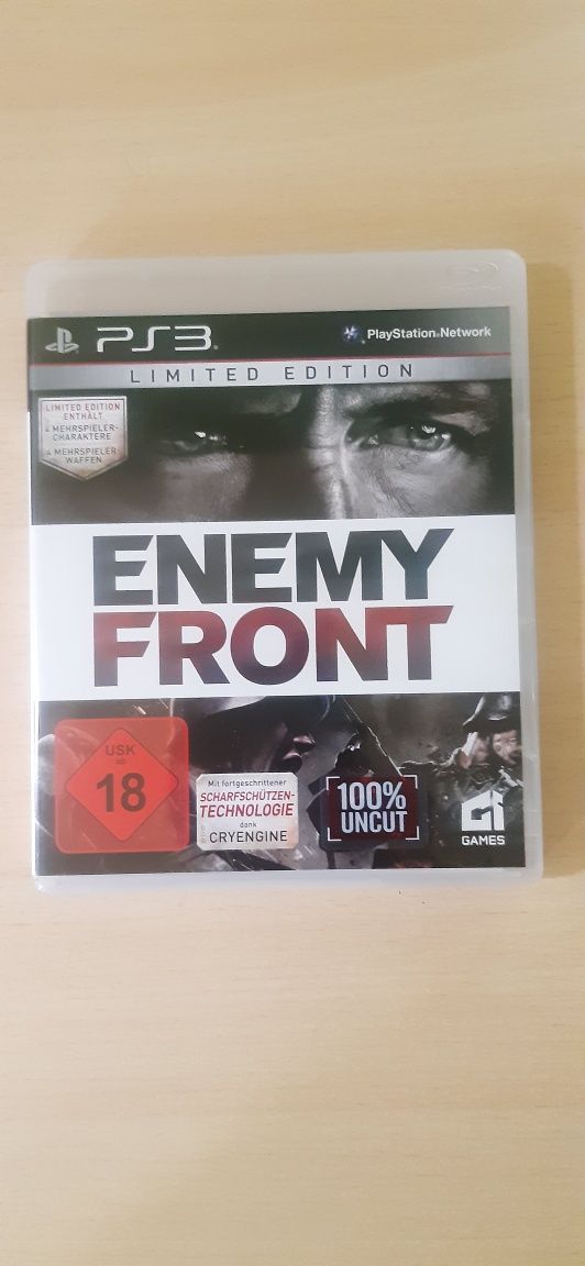 Enemy Front Ps3 Wersja niemiecka