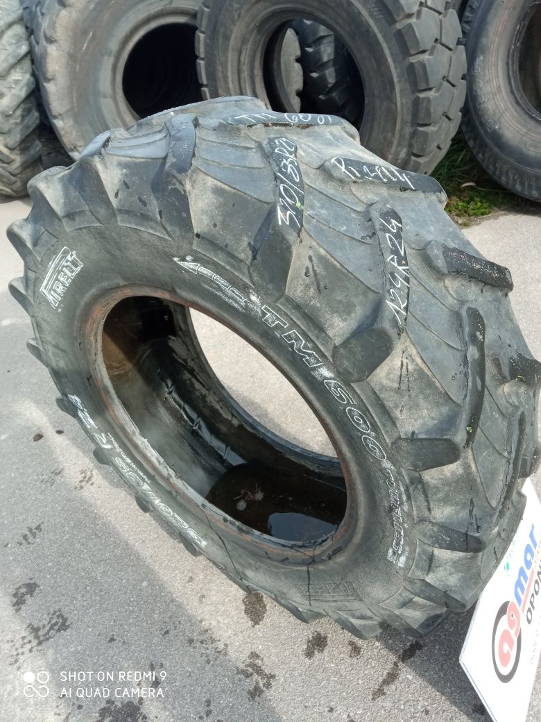 320/85R24 (12.4R24) Pirelli opona używana rolnicza