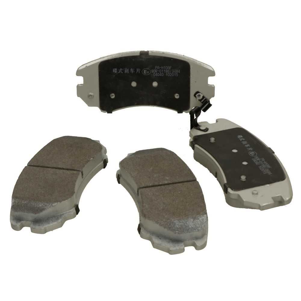 Гальмівні колодки, дискове гальмоJAPANPARTS PAH10AF KIA Hyundai