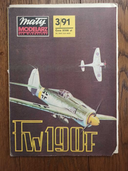 Mały modelarz 3/91 - Samolot myśliwski Fw190F