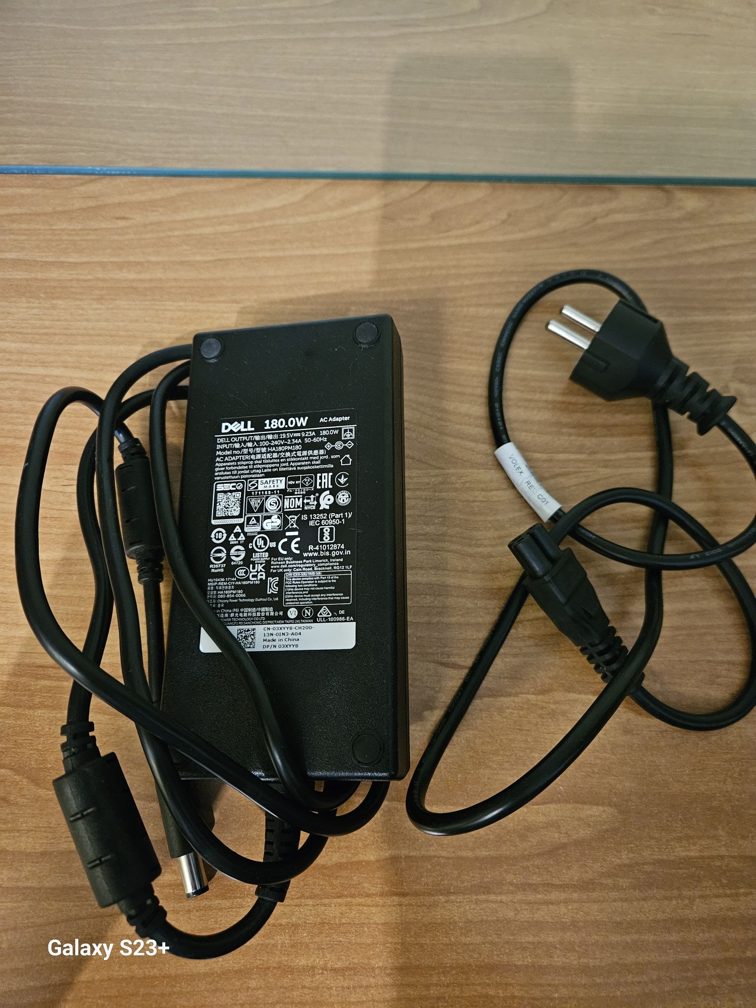 Zasilacz/ładowarka Dell 180W