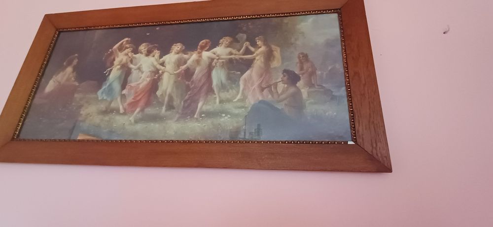 Obraz, reprodukcja. Tańczące nimfy.