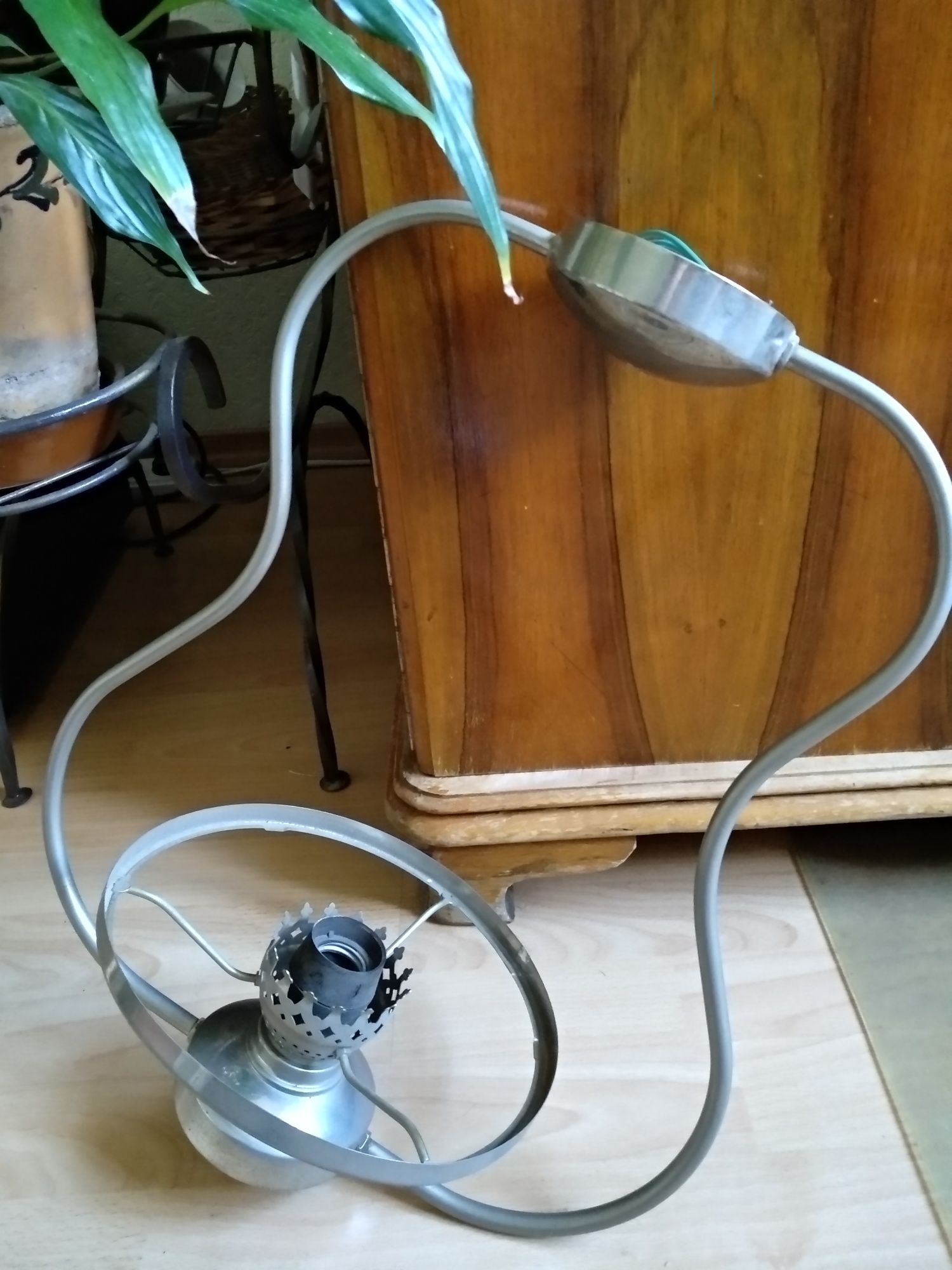 Старинный винтажный светильник настольная лампа ссср, ретро люстра