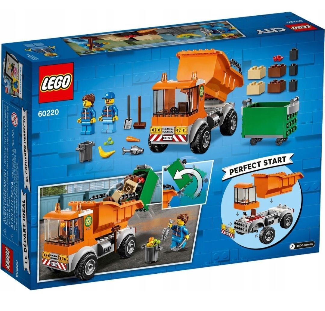 Lego City śmieciarka.60220.